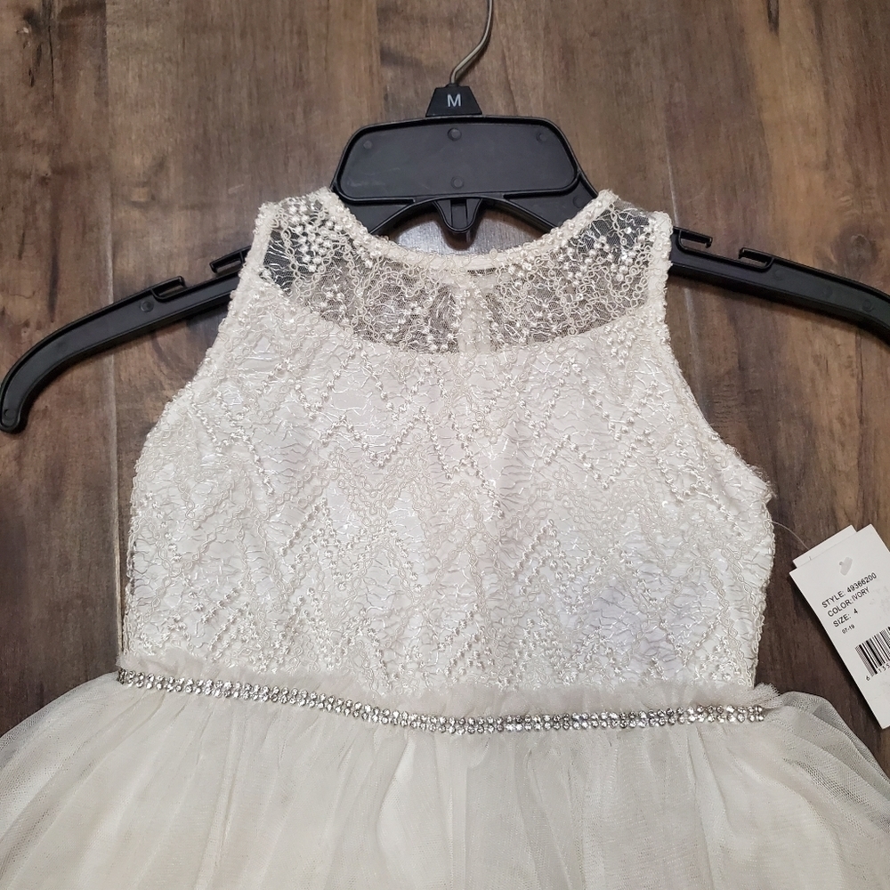 NWT Badgley Mischka little girl Dress - Picture 2 of 5